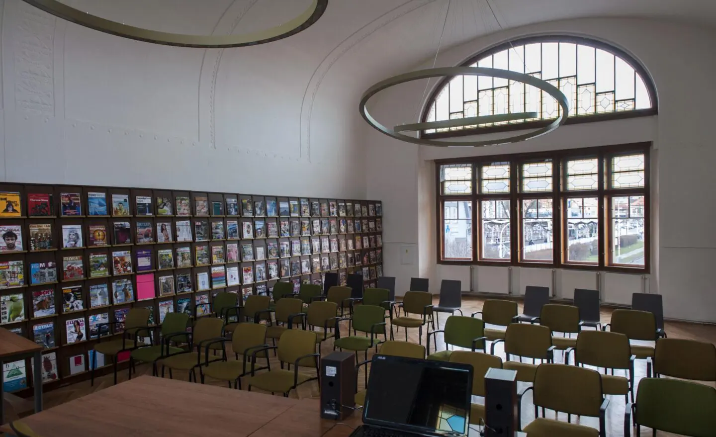 Fotografie čítárny