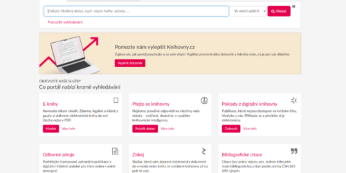 Knihovny.cz – brána do českých knihoven